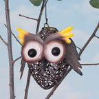 Hanging Solar Owl Light