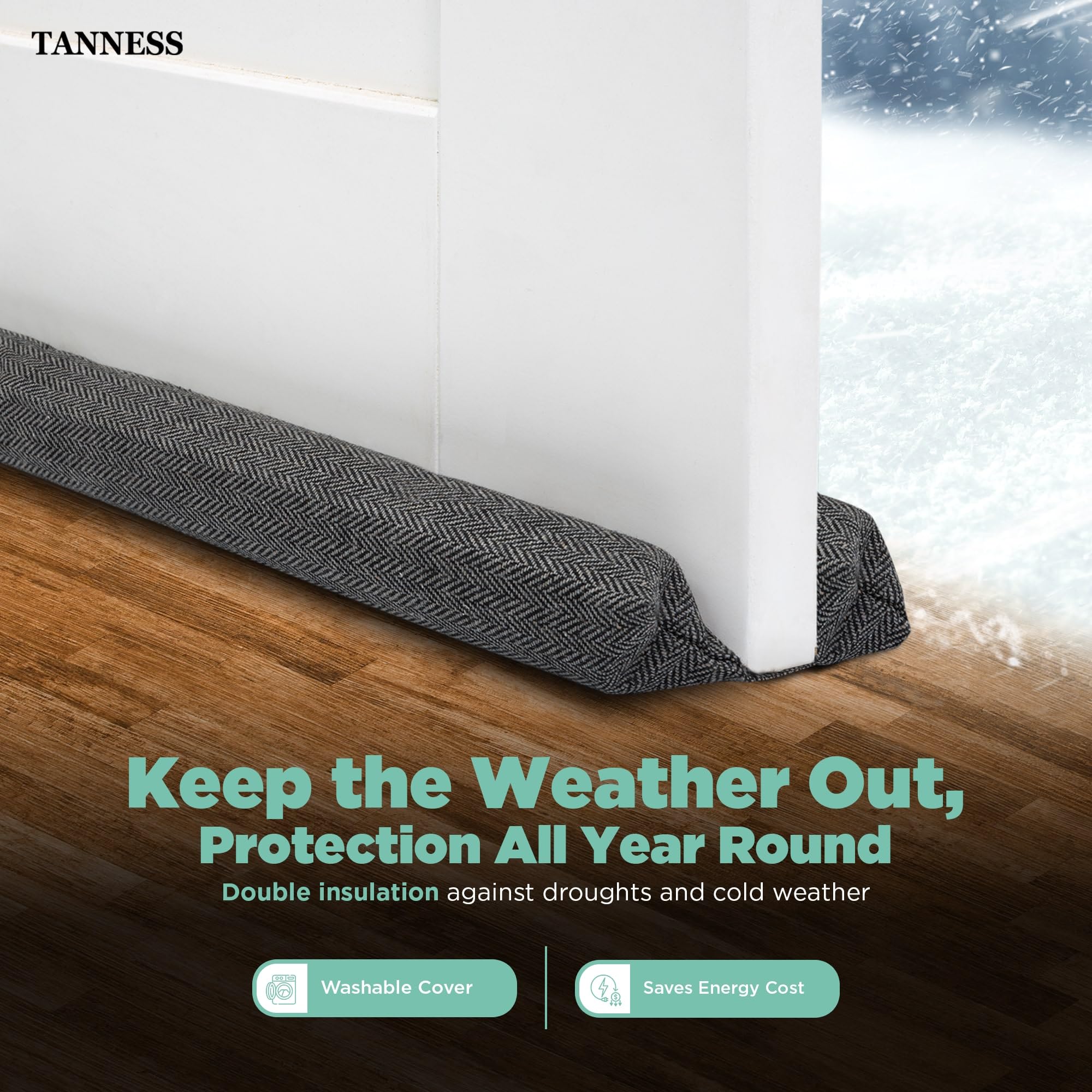 Double Sided Draught Excluder