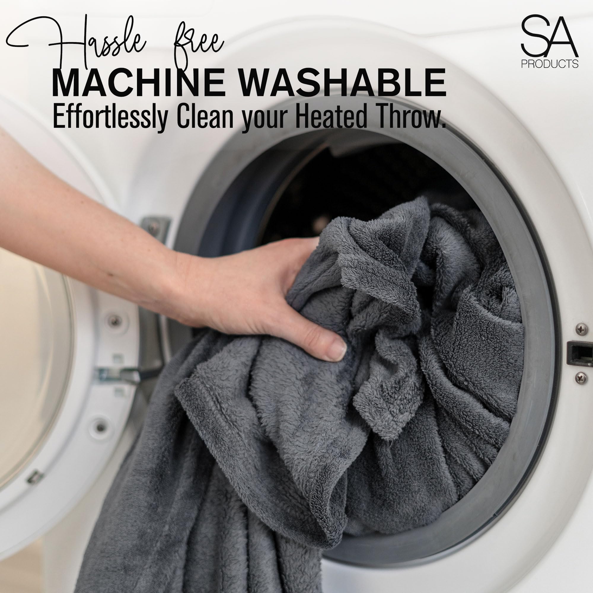 Cosy Electric Heated Throw Blanket