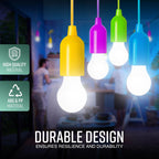 Colourful LED Pull Cord Lights