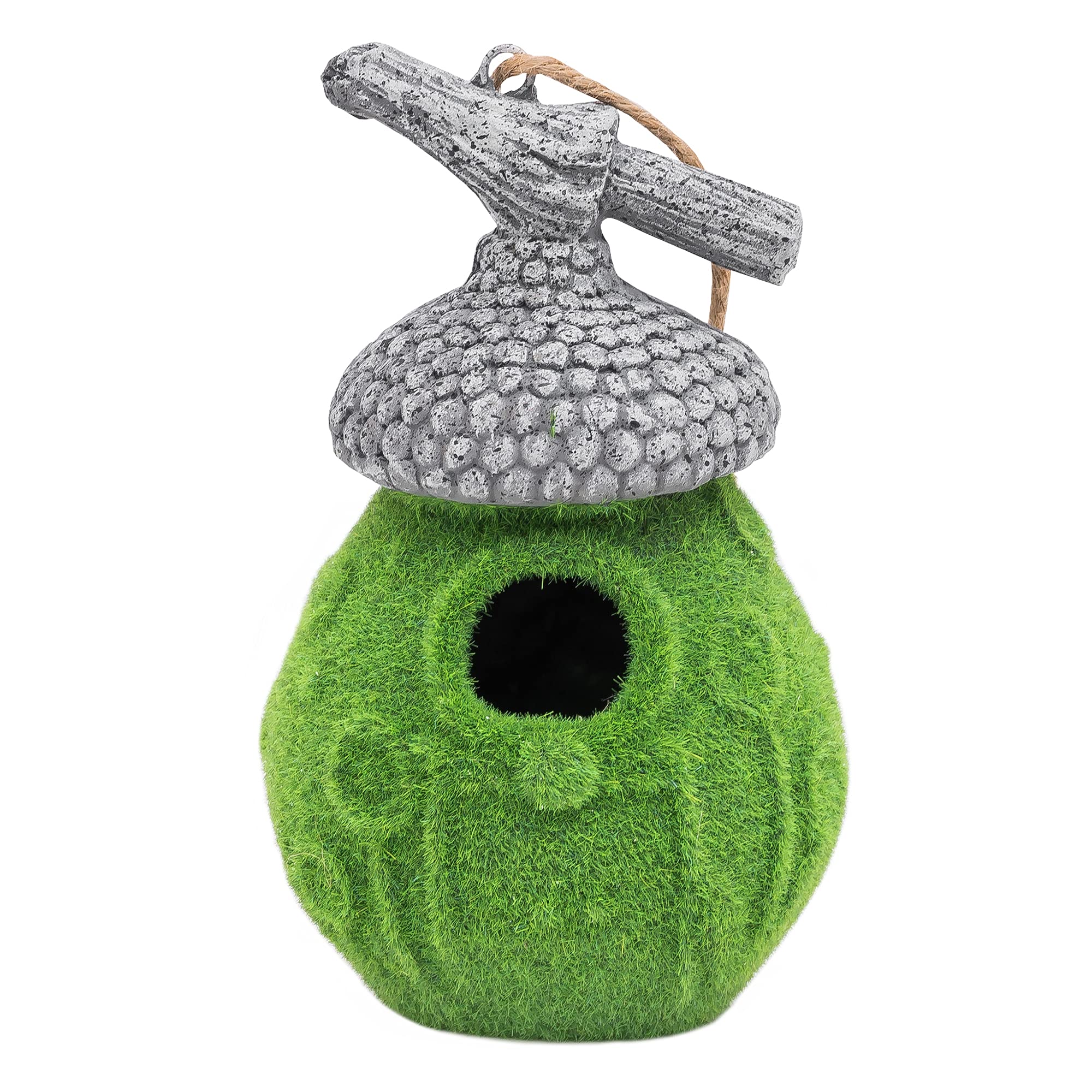 Flocked Acorn Bird Feeder