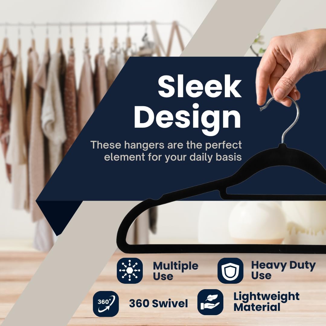 Non-Slip Velvet Hangers