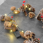 1.5m Pre-Lit Christmas Garland