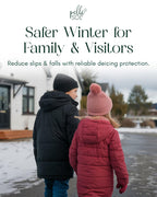 Fast-Acting White De-Icing Salt