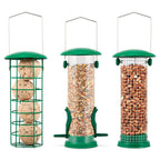 Squirrel-Proof 3-Pack Bird Feeder Set