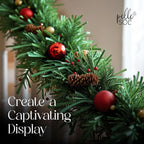 Green Christmas Tinsel Garland