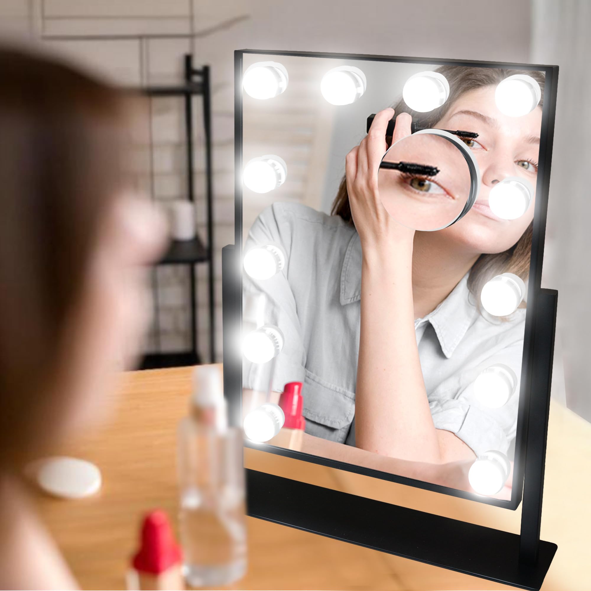 LED Hollywood Makeup Mirror