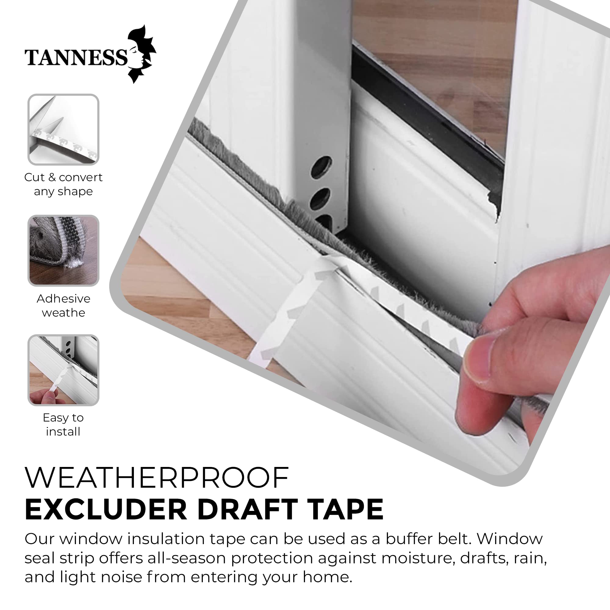 Self-Adhesive Draught Seal Strip