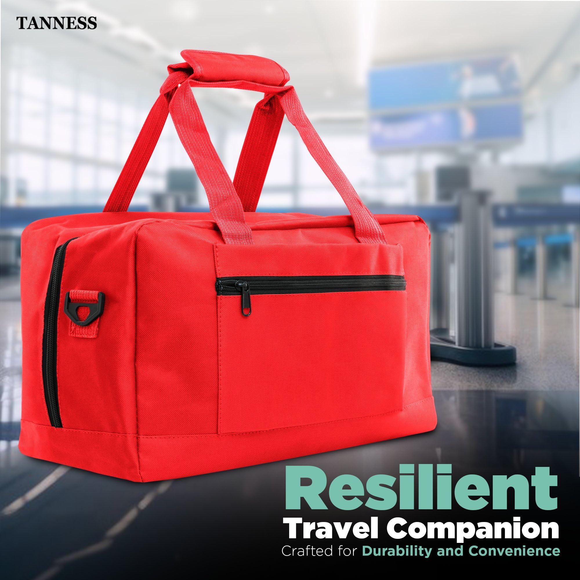 Carry On Underseat Bag-Travel & Luggage-TANNESS-White/Grey-DREIBACH