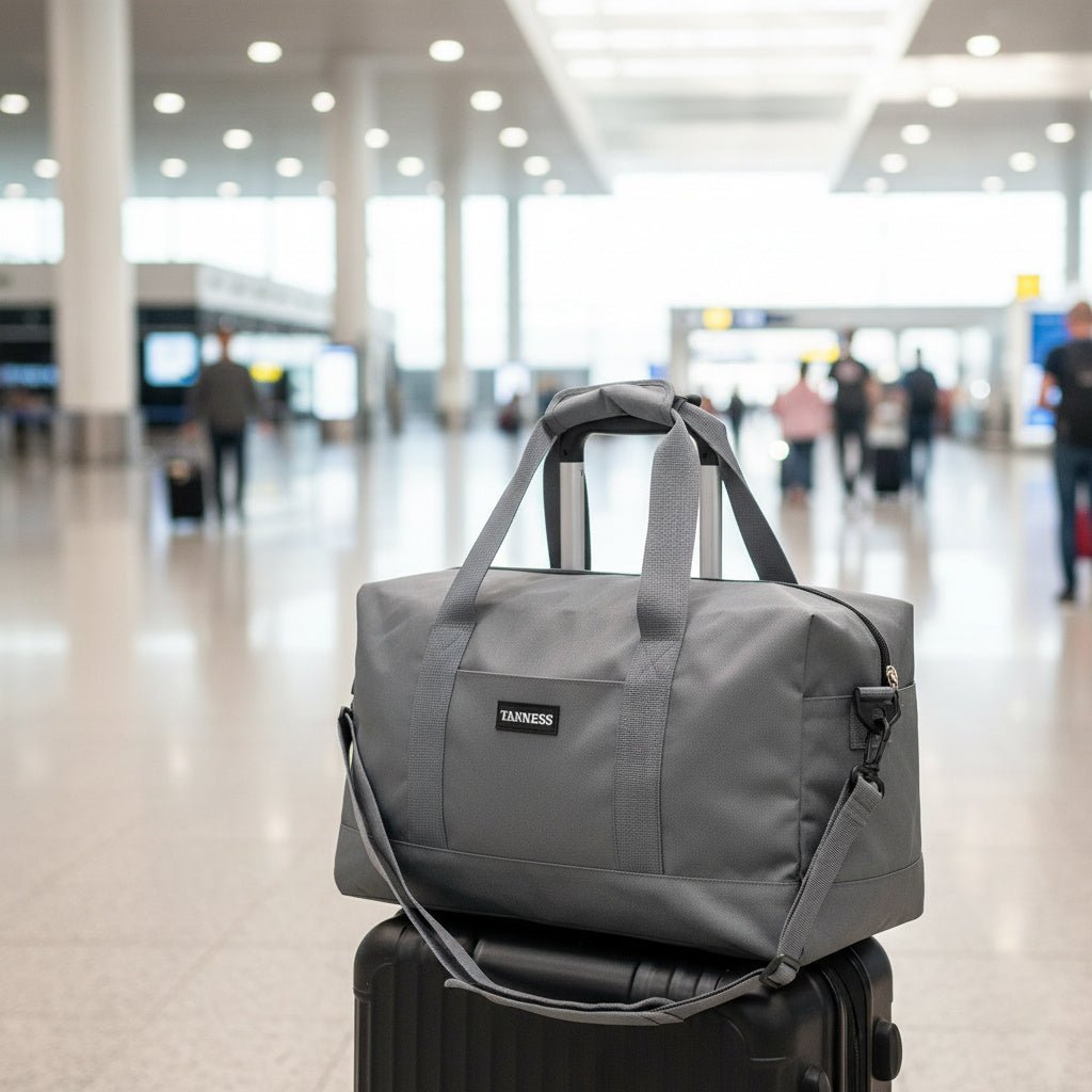 Carry On Underseat Bag-Travel & Luggage-TANNESS-White/Grey-DREIBACH