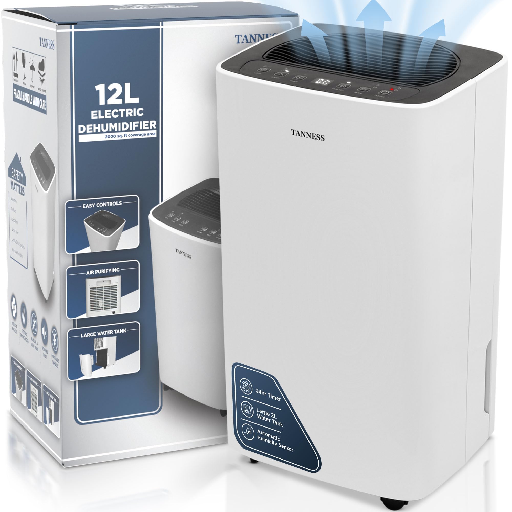 12L Electric Dehumidifier