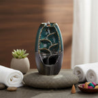 Ceramic Waterfall Incense Burner-Home & Living-TANNESS-DREIBACH