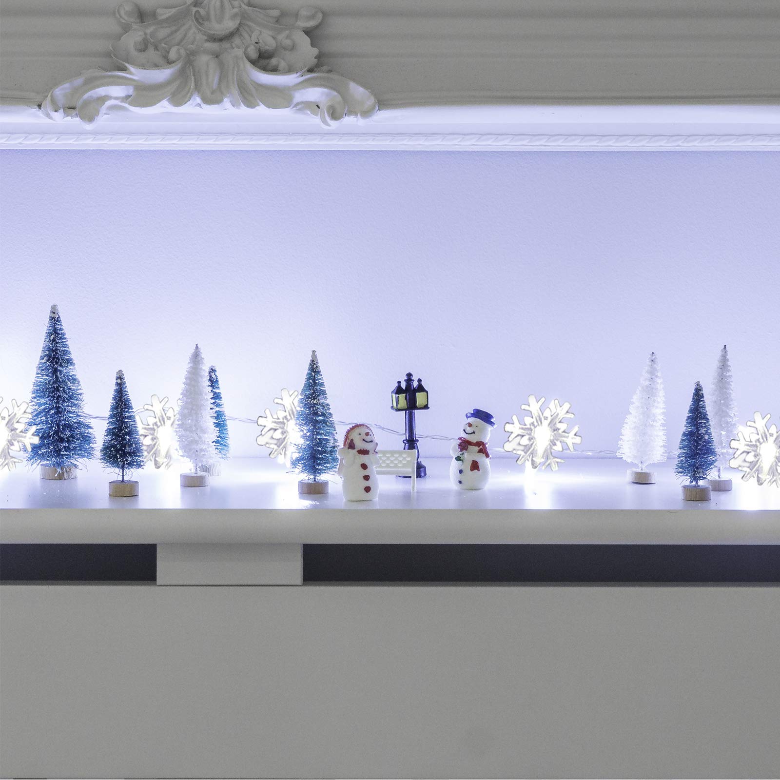 Indoor Snowflake Fairy Lights