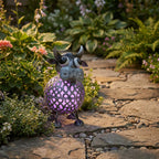 Colour Changing Solar Ornament-Garden & Outdoor-GloBrite-Cow-DREIBACH