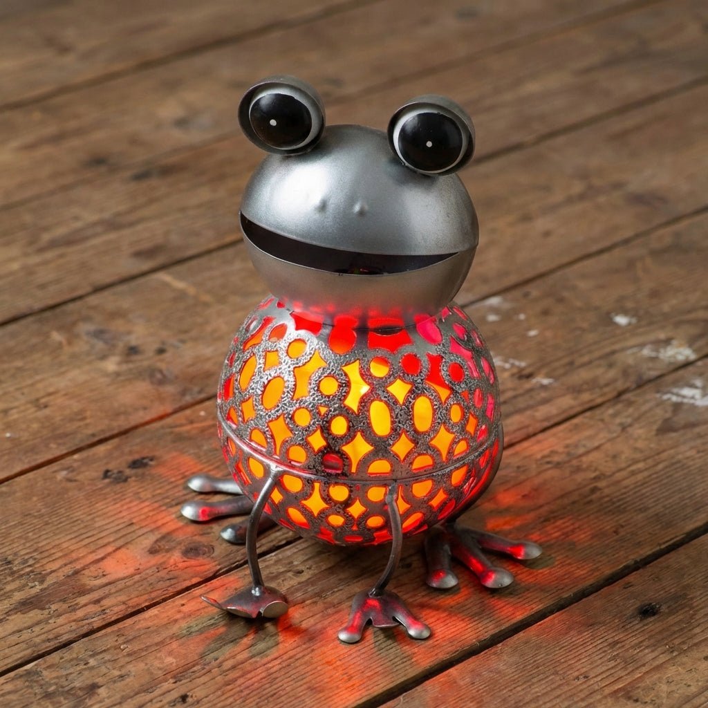 Colour Changing Solar Ornament-Garden & Outdoor-GloBrite-Frog-DREIBACH