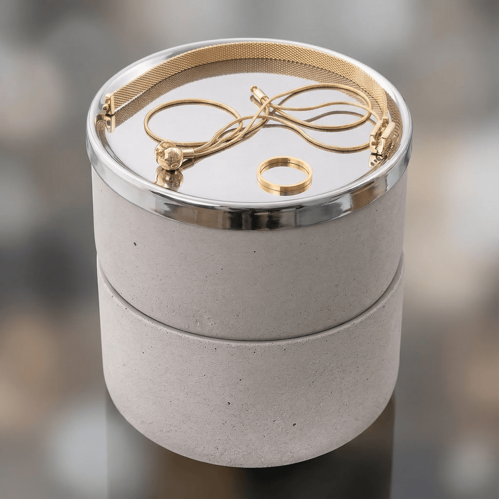 Concrete Jewellery Organiser-Clothing & Accessories-Sasha Morel-Single-DREIBACH