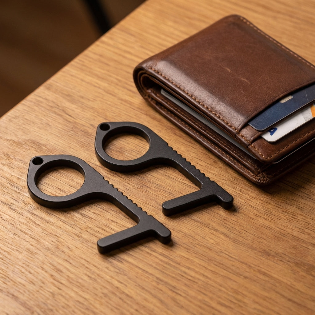 Copper No-Touch Key Tool-Home & Living-TANNESS-Black-DREIBACH