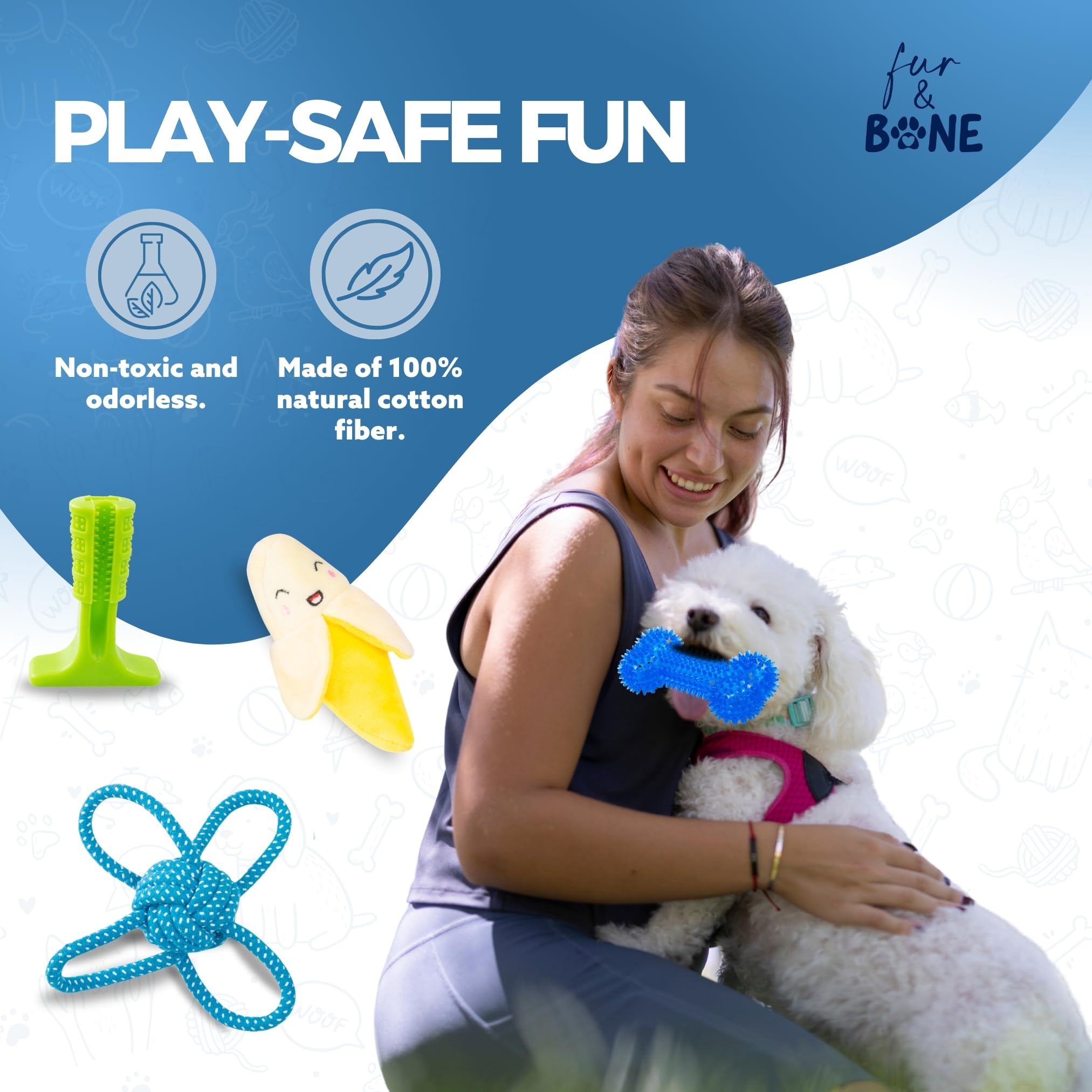 Puppy Teething Toy Set