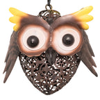 Hanging Solar Owl Light