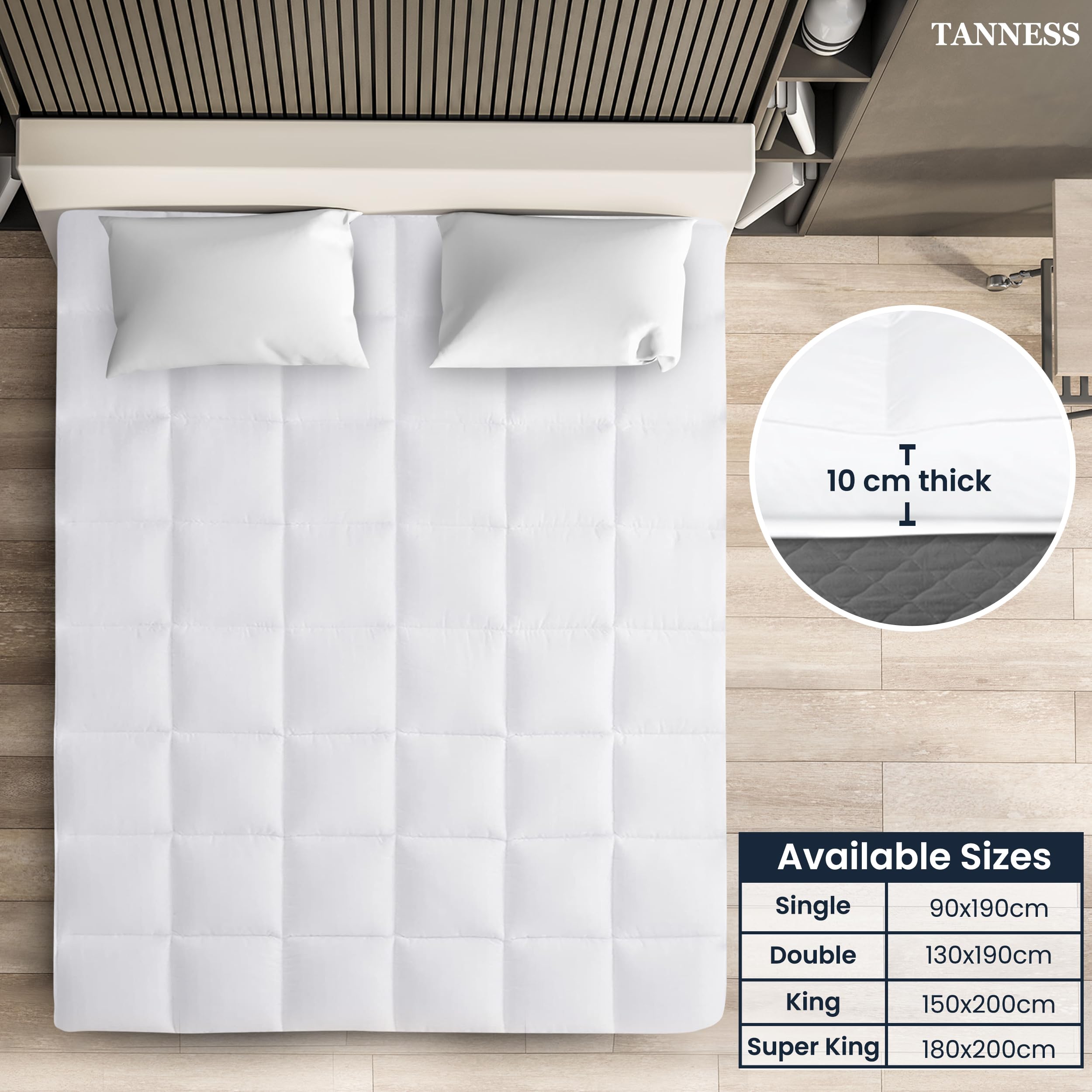 Extra Deep Premium Mattress Topper