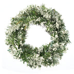 Snow Tipped Christmas Wreath