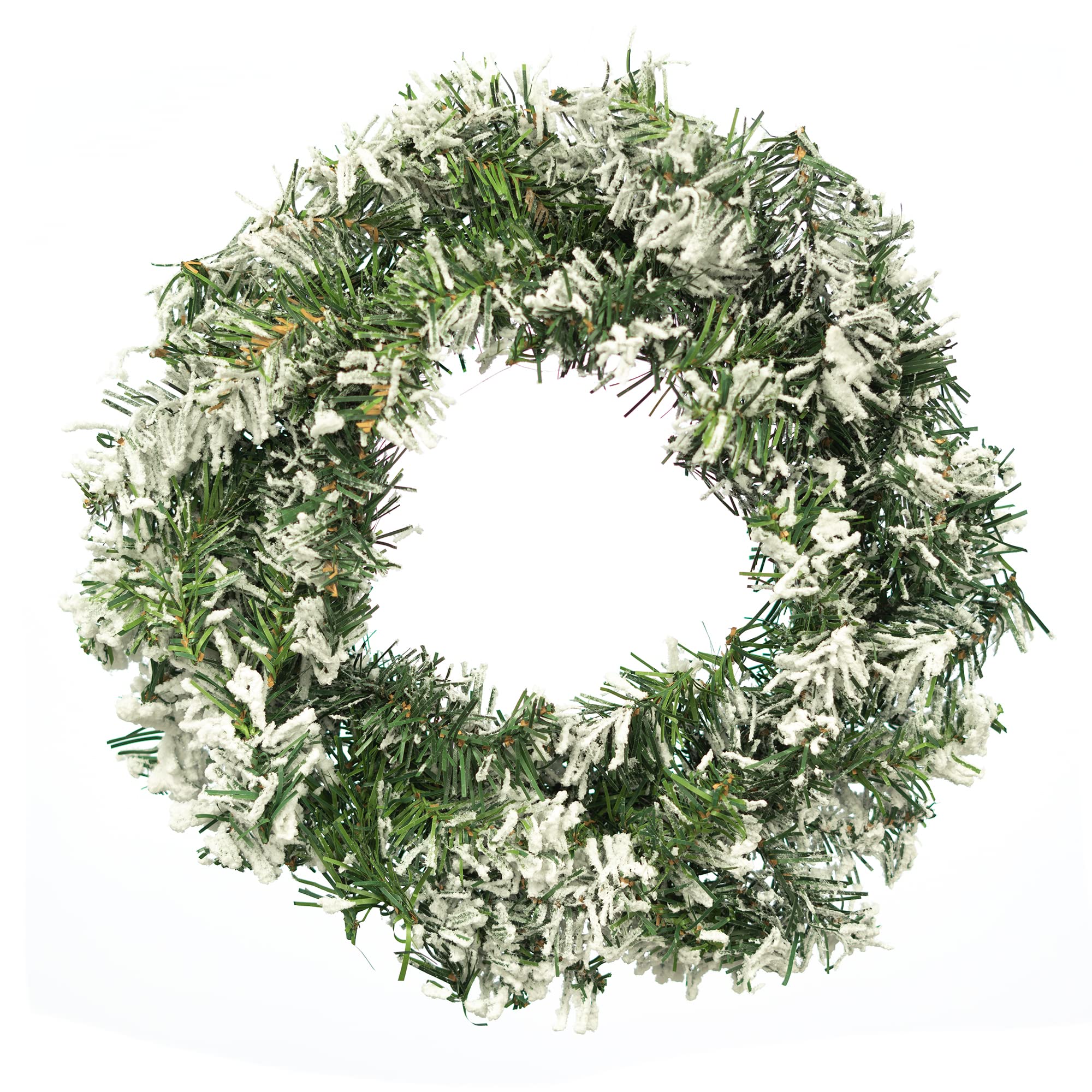 Snow Tipped Christmas Wreath