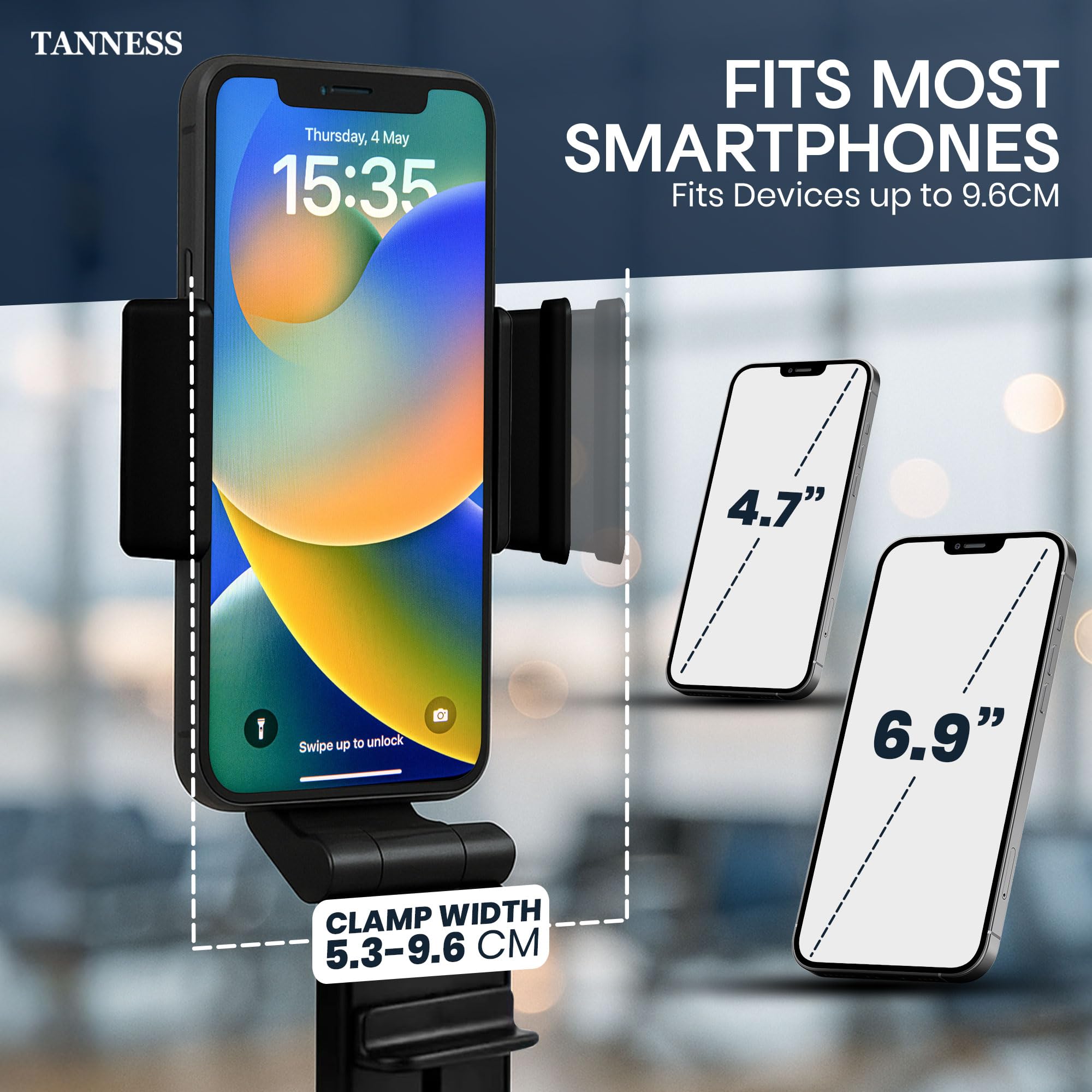 Foldable Hands-Free Phone Stand