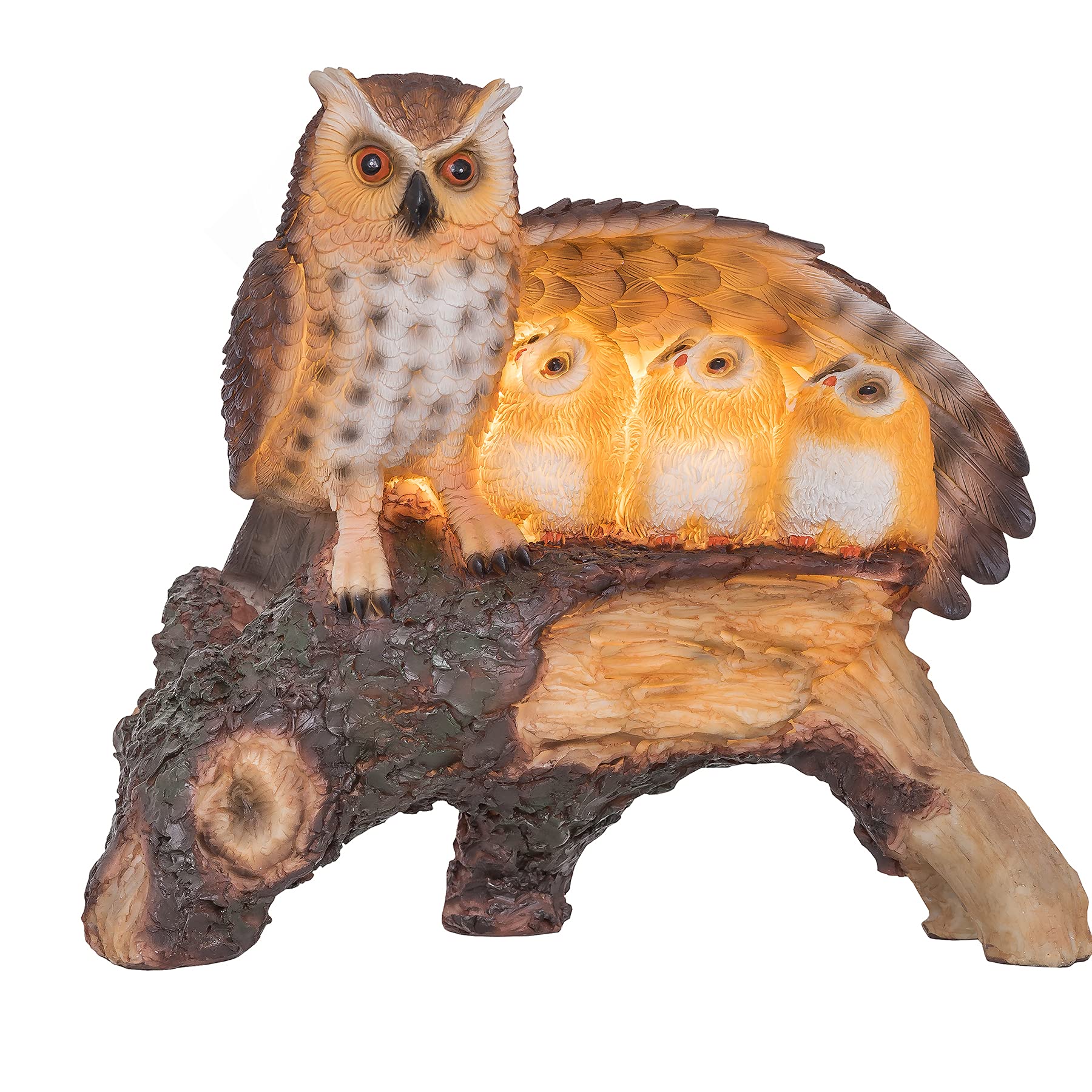 Solar Owl Family Light