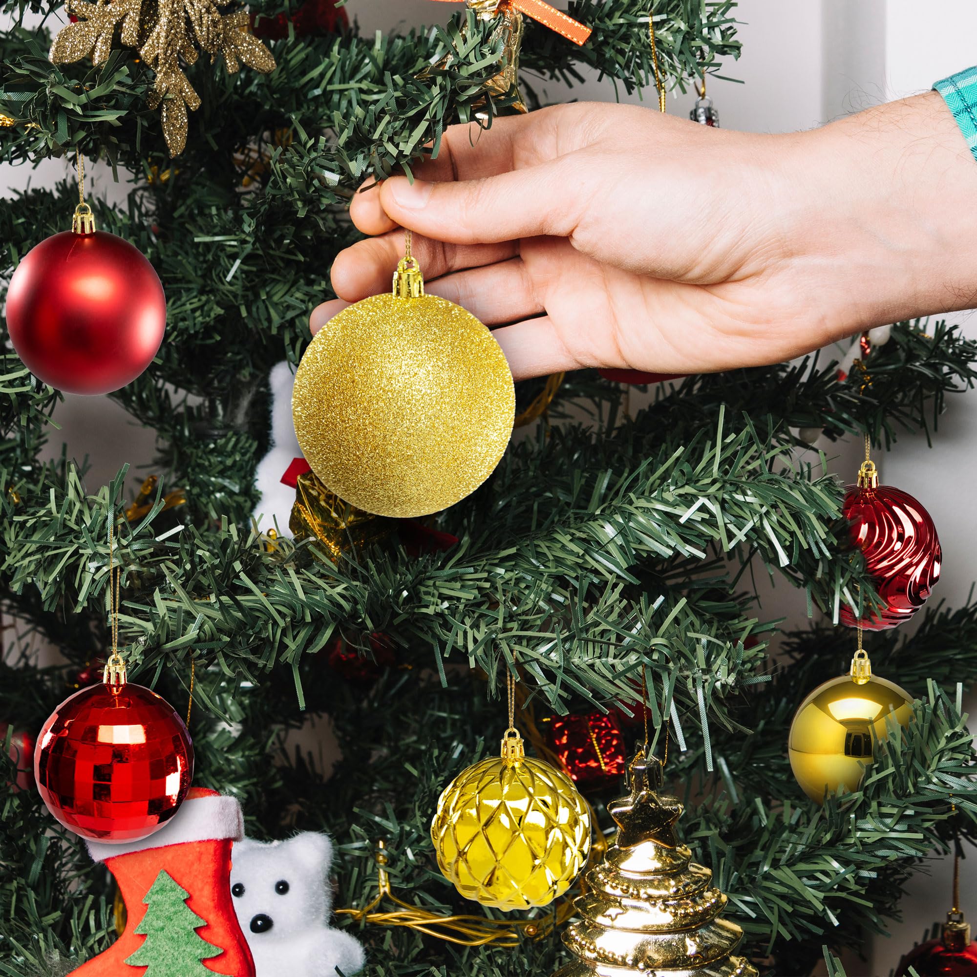 Shatterproof Christmas Bauble Set