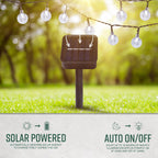 Solar Crystal Ball String Lights