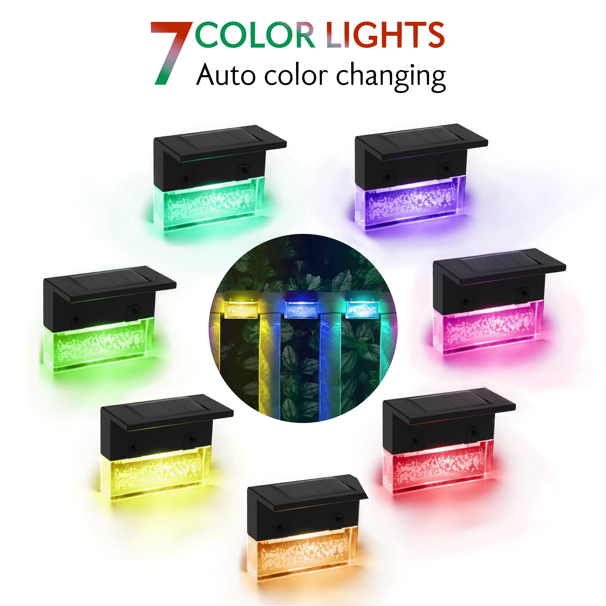 Multicolour Solar Pathway Lights