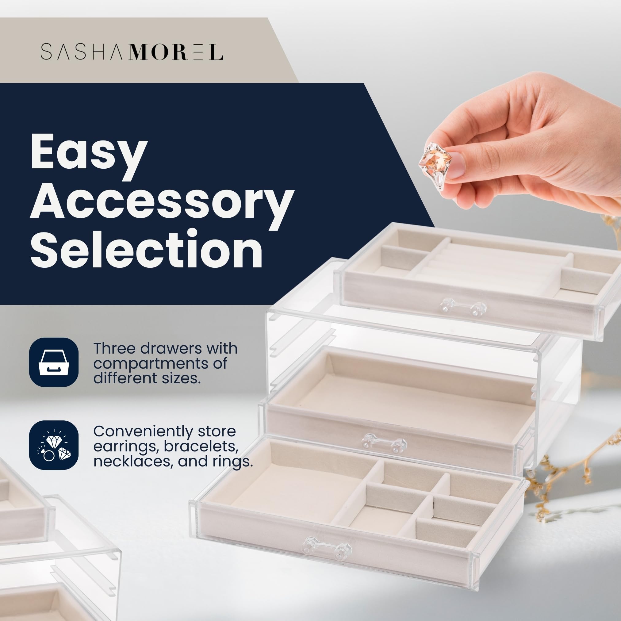 Acrylic Jewellery Organiser