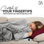 Cosy Electric Heated Throw Blanket