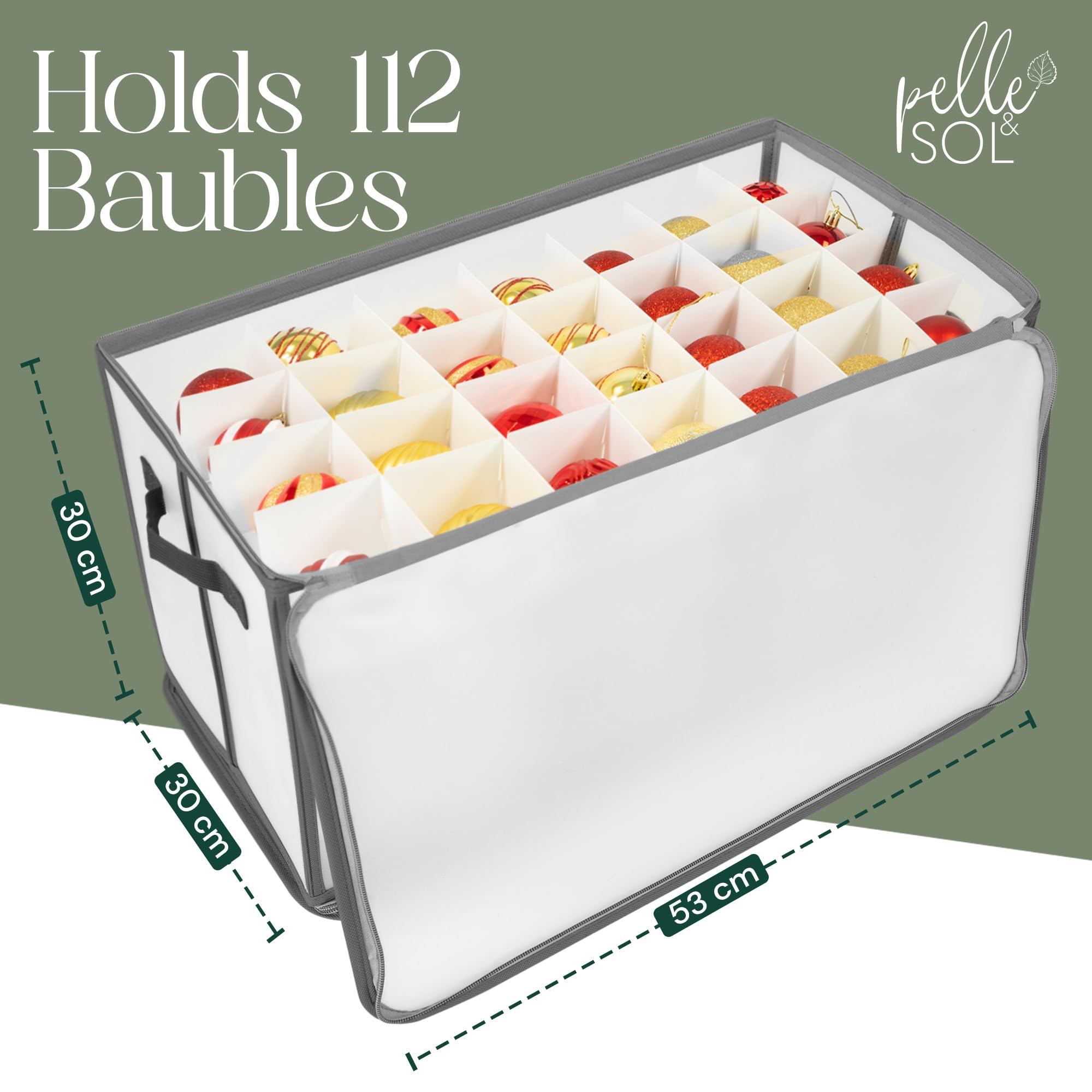 112 Piece Decoration Storage Box