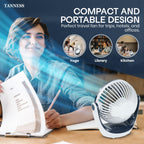 Silent USB Desk Fan