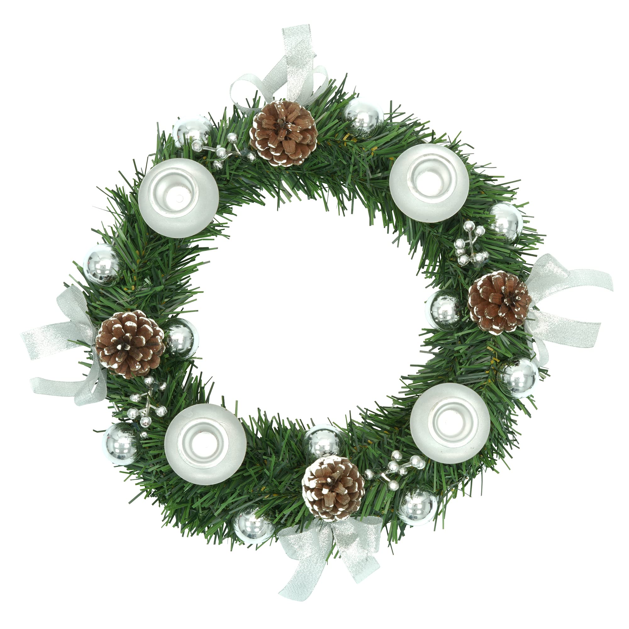 Traditional Advent Wreath Candle Holder