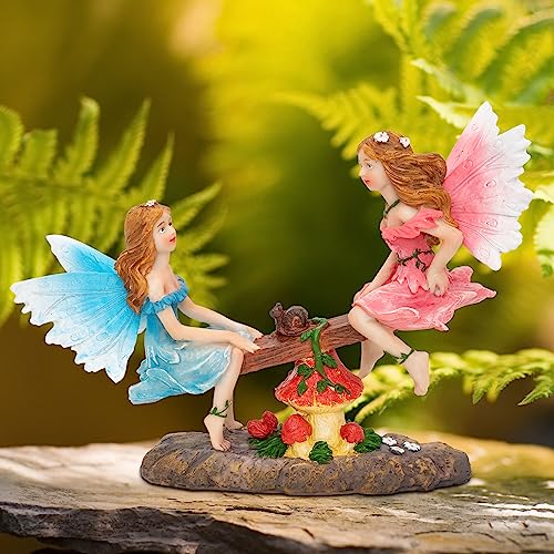 Fairy Seesaw Garden Ornament