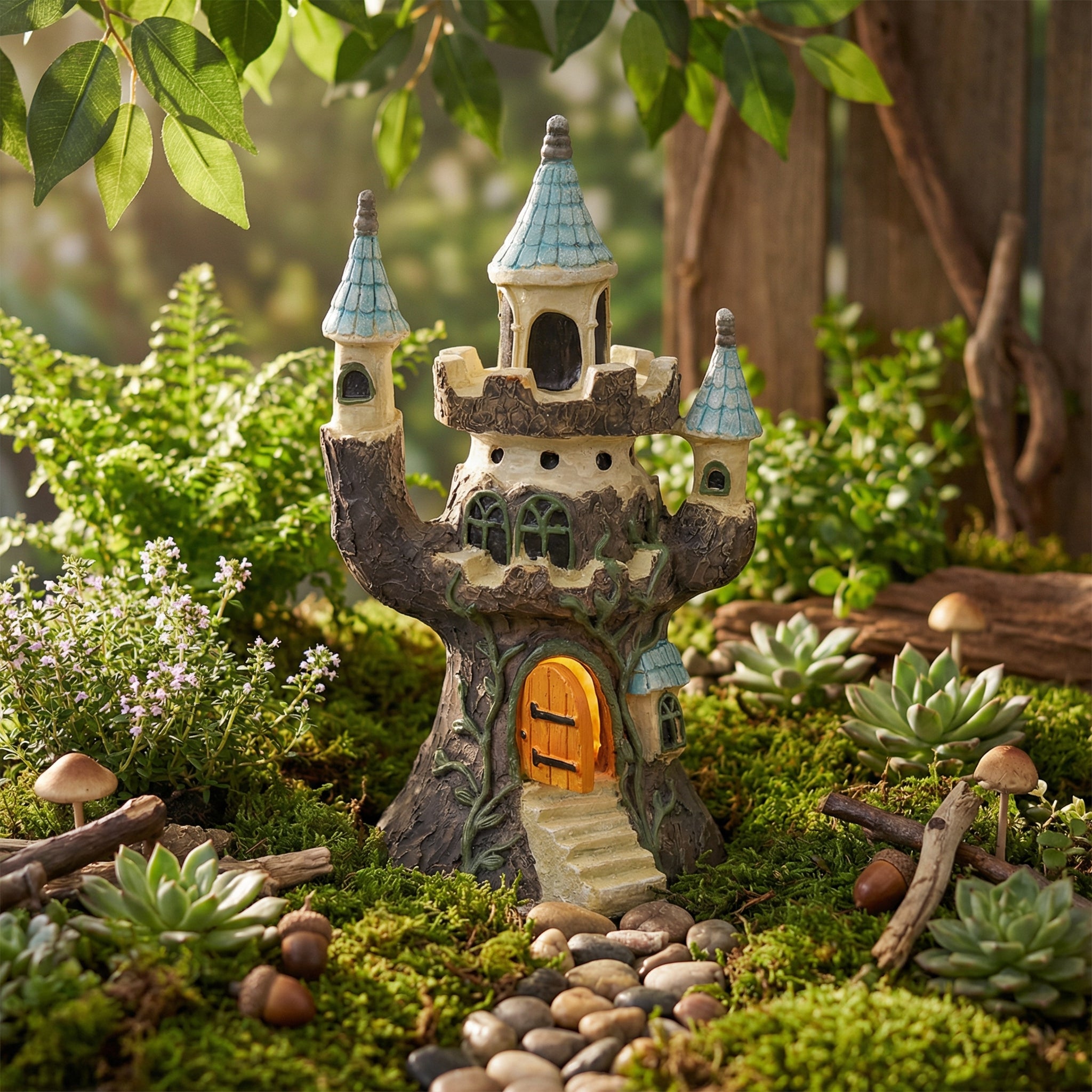 Decorative Castle Statue-Garden & Outdoor-Pelle & Sol-DREIBACH