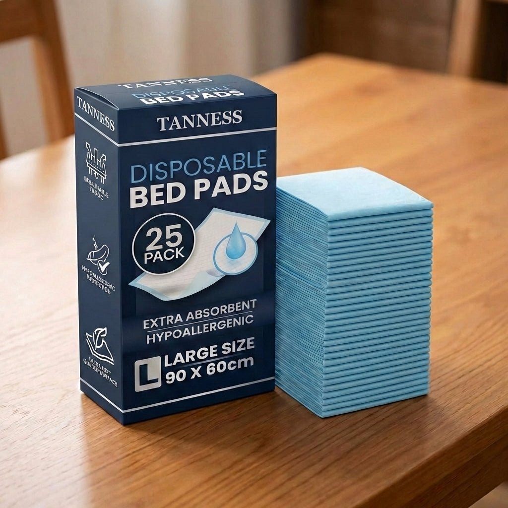 Disposable Bed Pads-Home & Living-TANNESS-Blue-25 Pack-DREIBACH