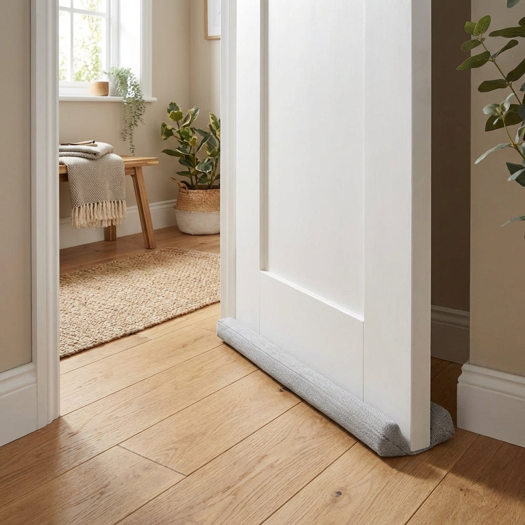 Double Sided Draught Excluder-Home & Living-TANNESS-Grey-DREIBACH