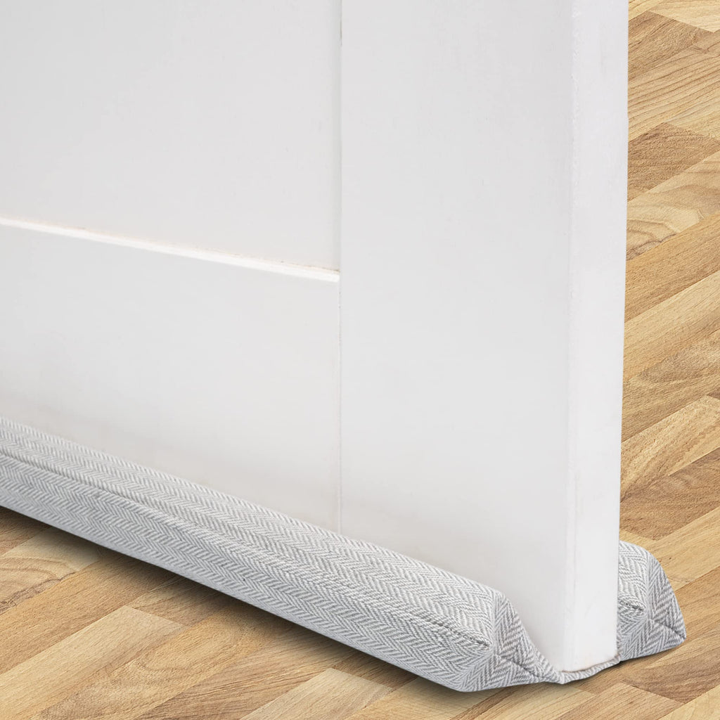 Double Sided Draught Excluder-Home & Living-TANNESS-Light Grey-DREIBACH