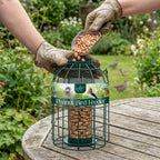 Secure Wild Bird Fat Ball Feeder