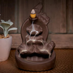 Handcrafted Ceramic Backflow Incense Burner