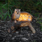 Solar Owl Family Light