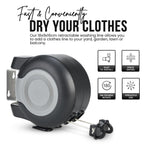 Wall Mounted Retractable Washing Line