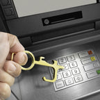 Copper No-Touch Hygiene Key Tool