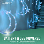 LED Stars Curtain Lights