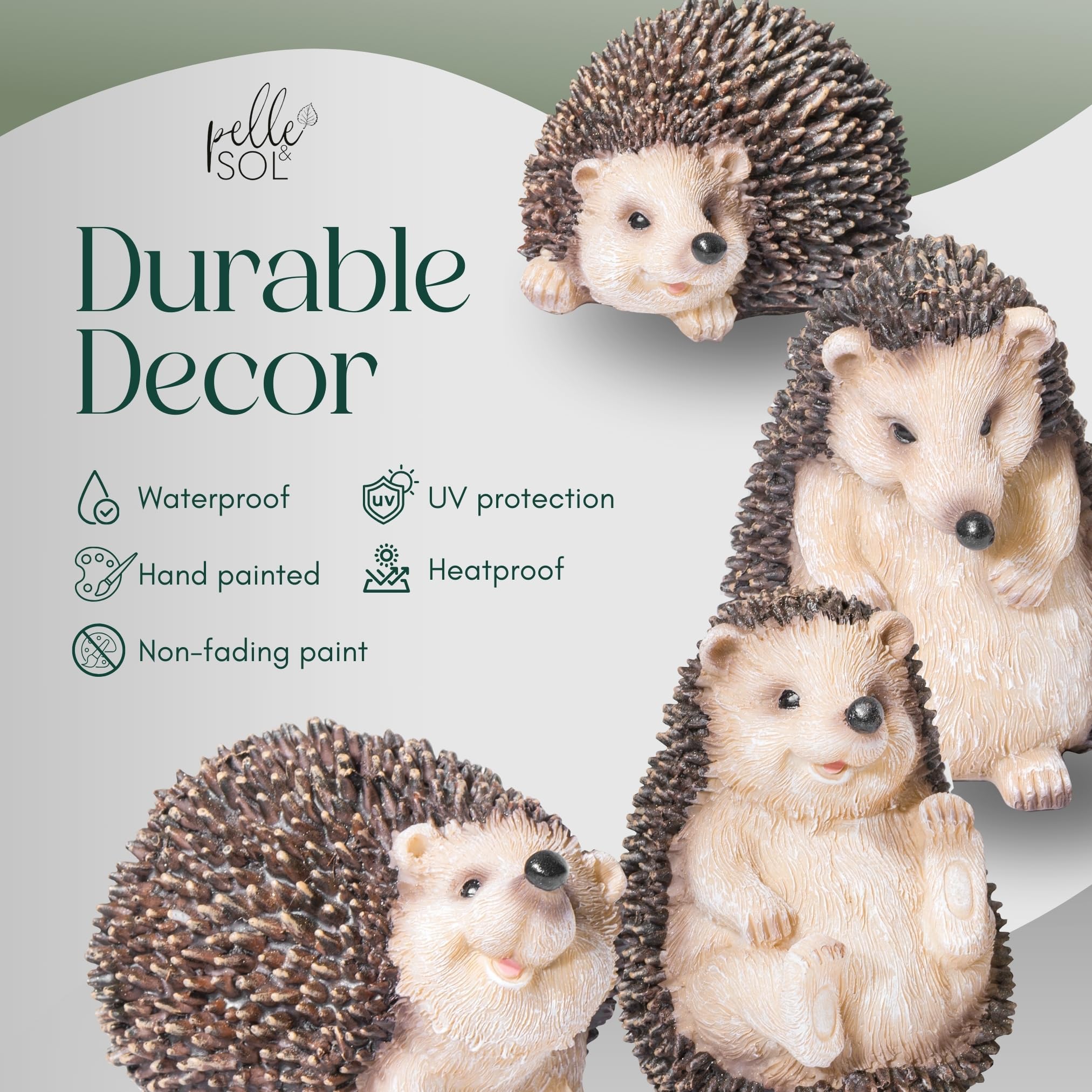 Garden Hedgehog Decorations