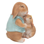 Garden Mother & Child Rabbit Ornament