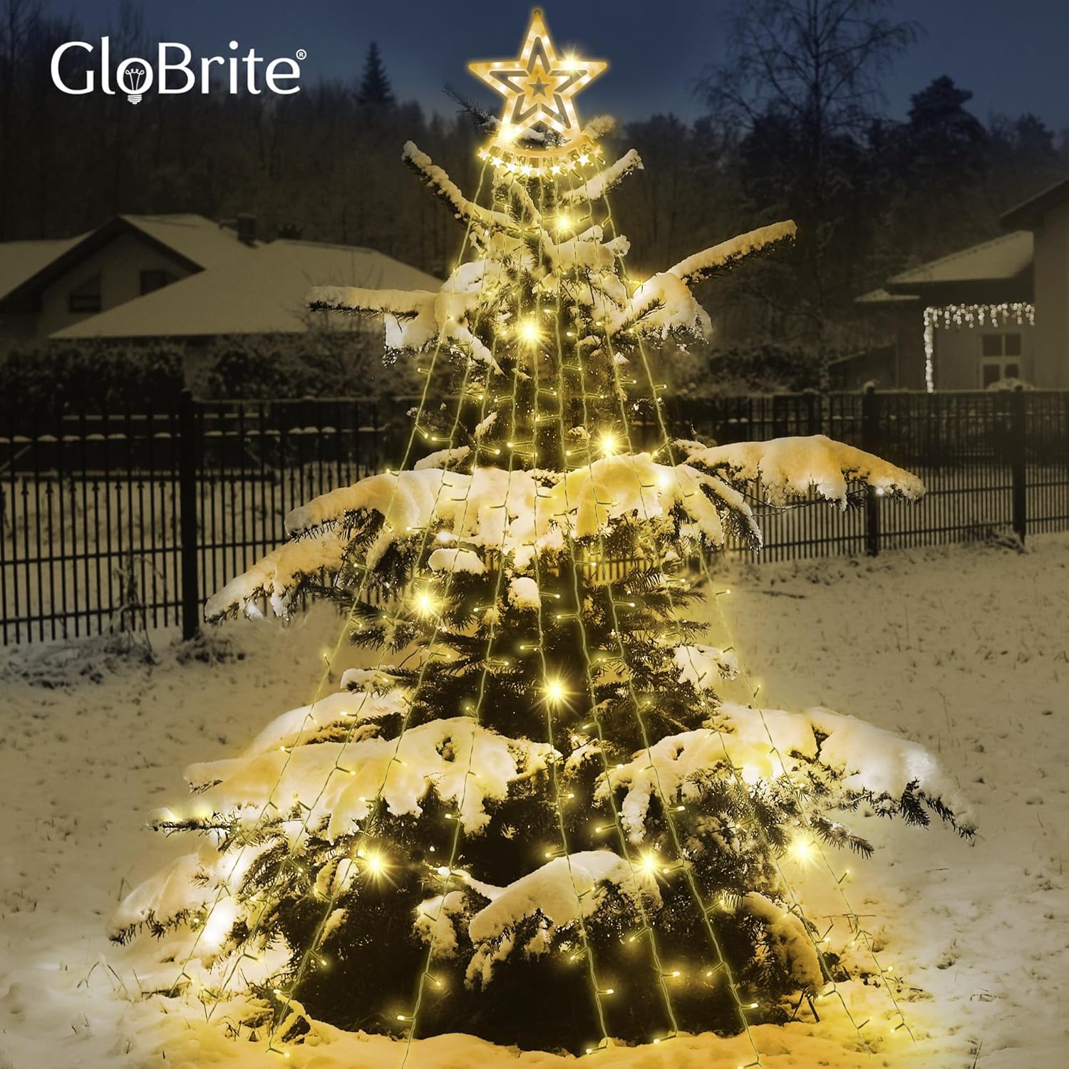 Outdoor Waterfall LED Curtain Lights